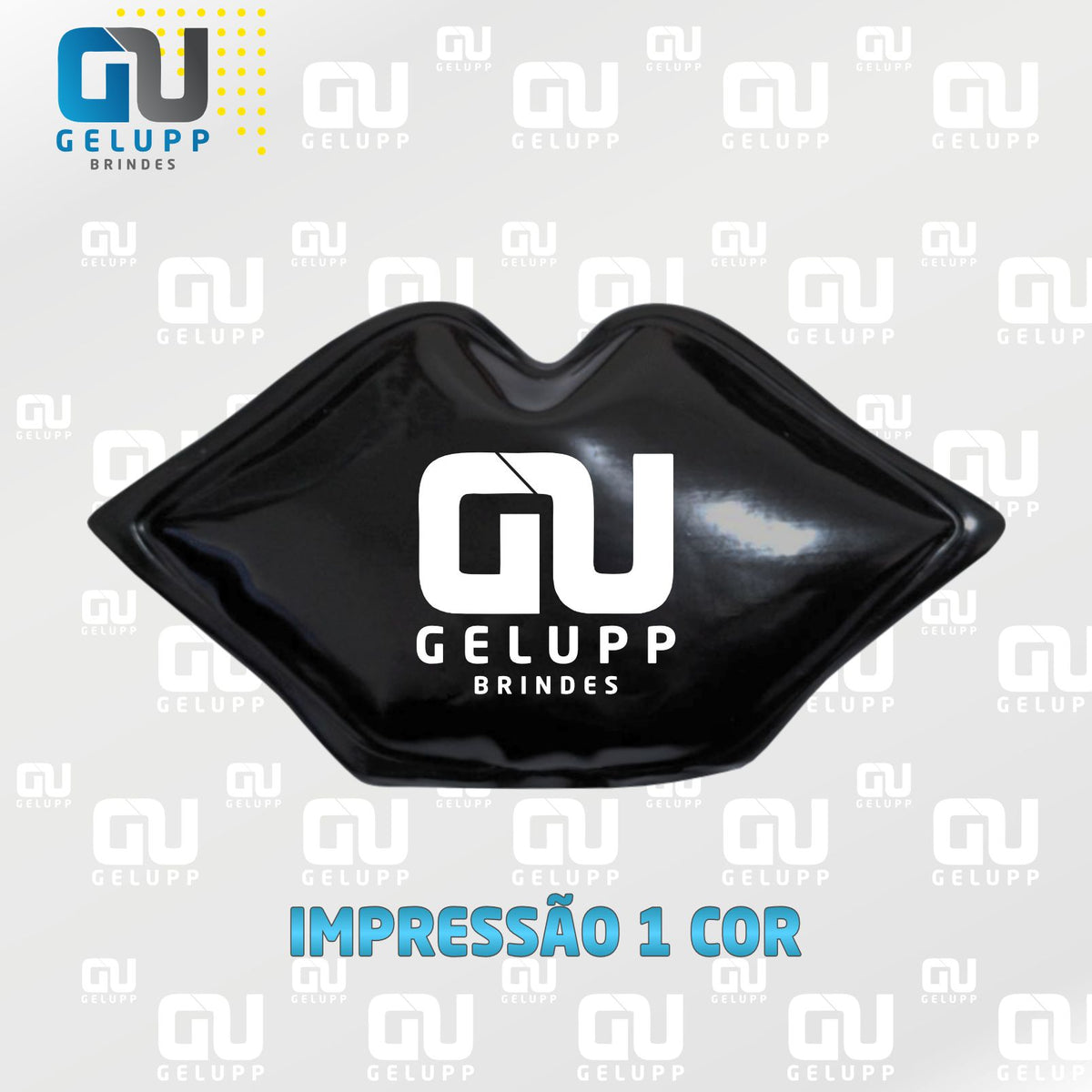 GELUPP - Bolsas Termogel Boquinha Cores Tradicional frete grátis PERSONALIZAÇÃO EM 1 COR