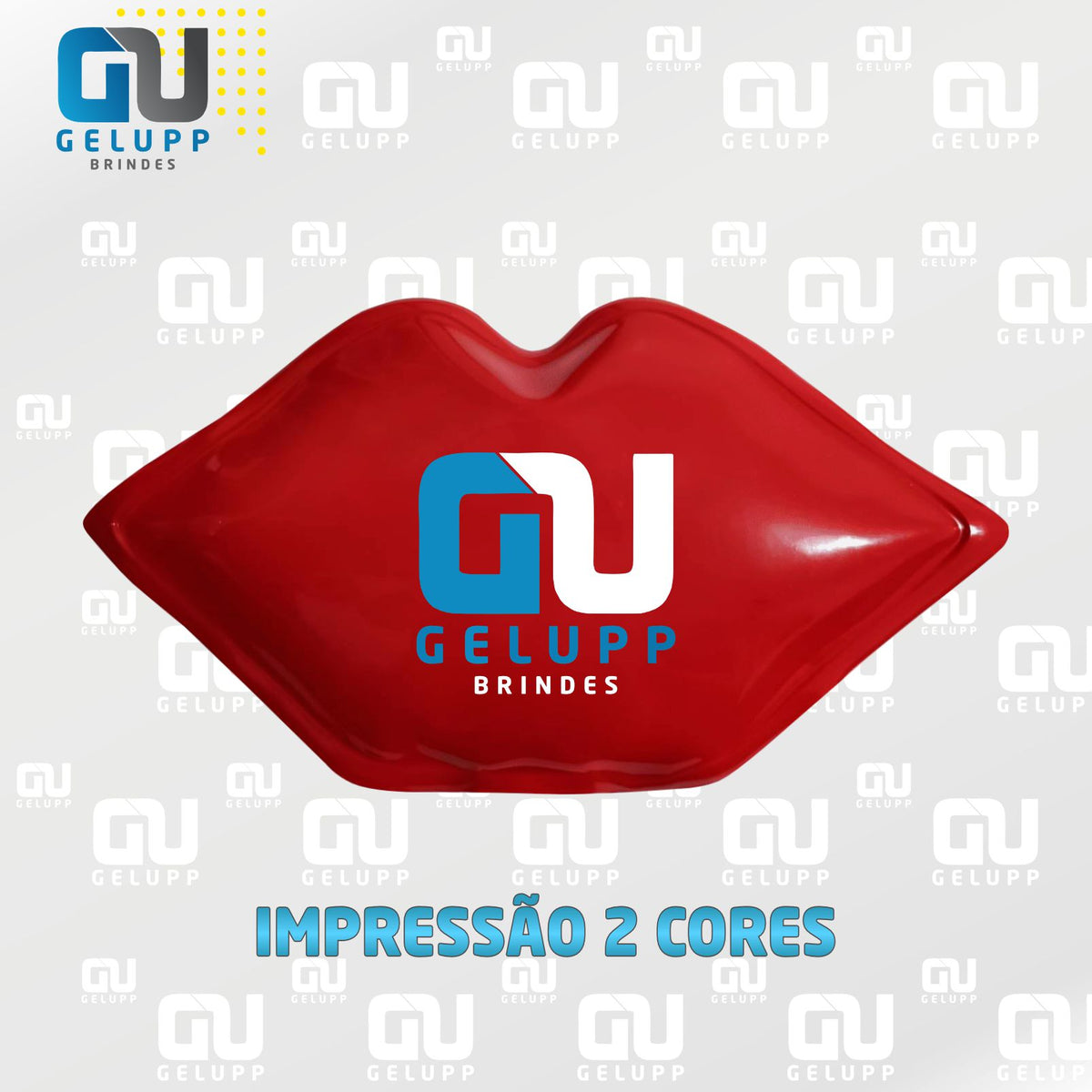 GELUPP - Bolsas Termogel Boquinha Cores Tradicional frete grátis PERSONALIZAÇÃO EM 2 CORES