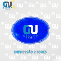GELUPP - Bolsas Termogel Oval PERSONALIZAÇÃO EM 2 CORES