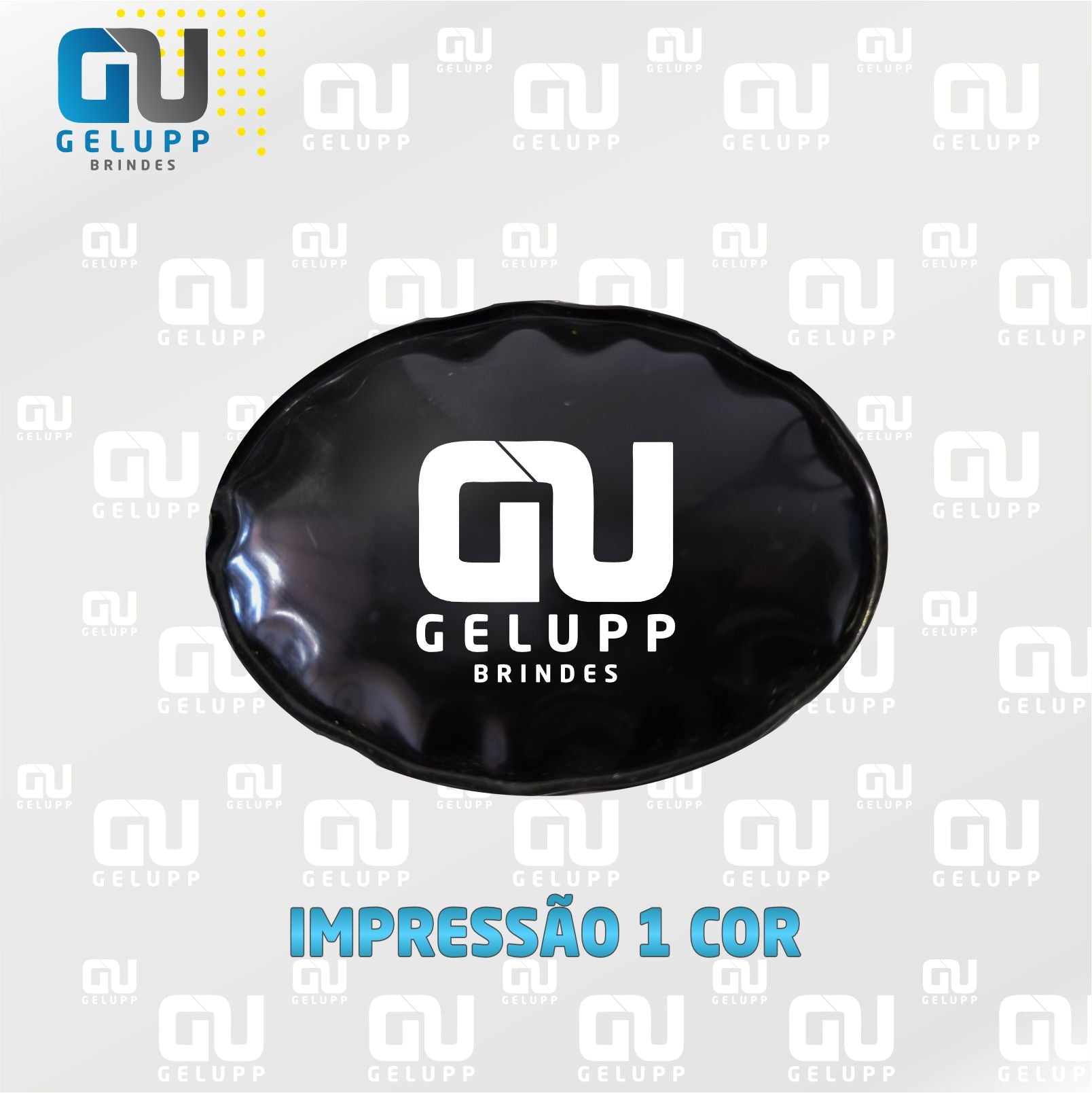 GELUPP - Bolsas Termogel Oval PERSONALIZAÇÃO EM 1 COR