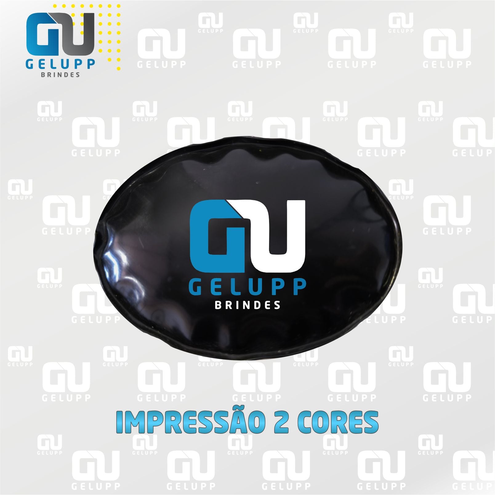 GELUPP - Bolsas Termogel Oval PERSONALIZAÇÃO EM 2 CORES