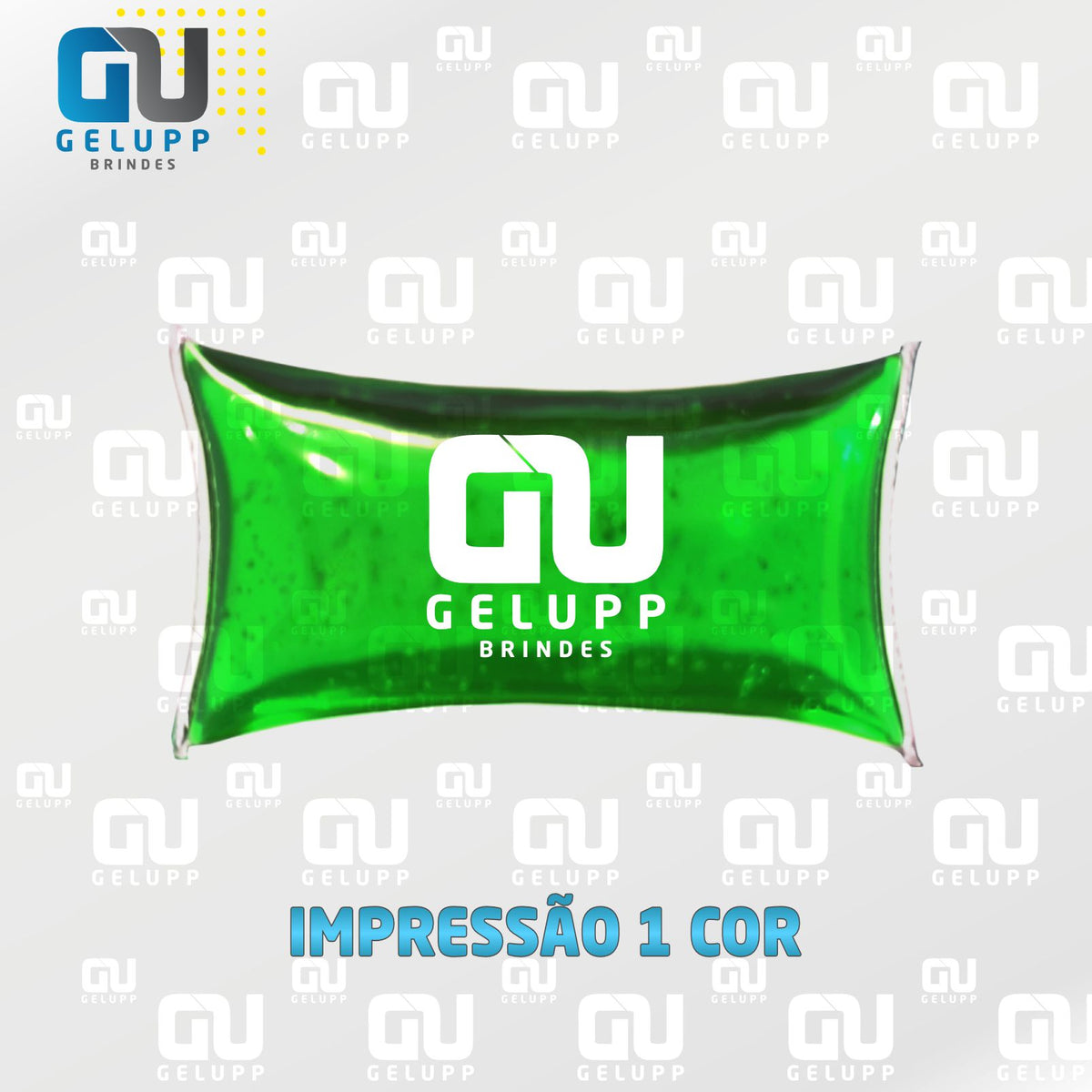 Bolsa Térmica Retângulo 6x3 - GELUPP Com Gravação 1 cor