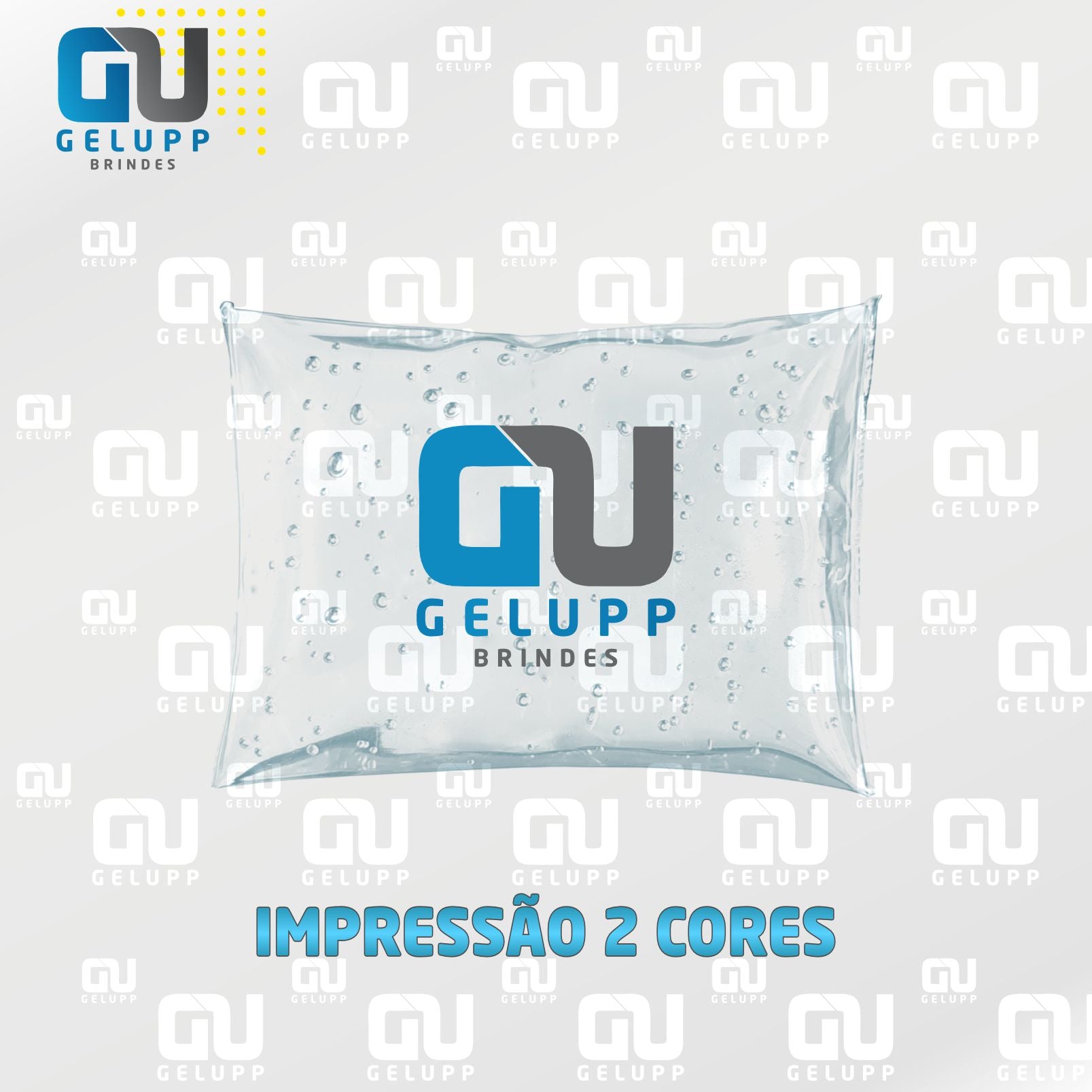 Bolsa Térmica Retângulo 8x6 - GELUPP Personalização em 2 Cores