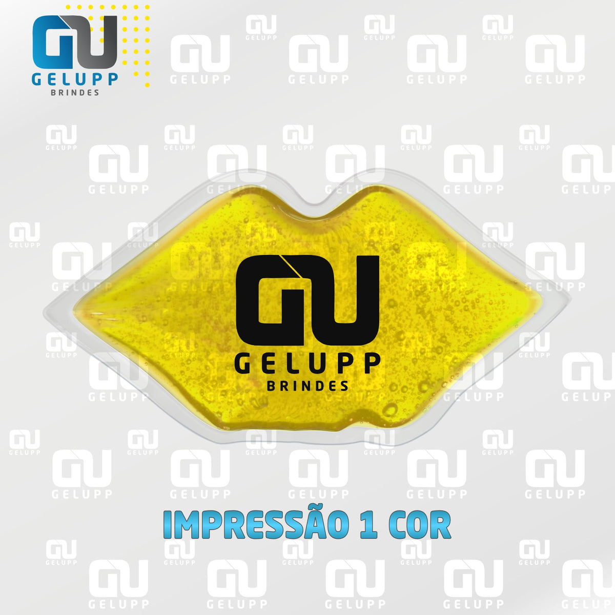 GELUPP - Bolsas Termogel Boquinhas Com Gel Colorido frete grátis  PERSONALIZAÇÃO EM 1 COR