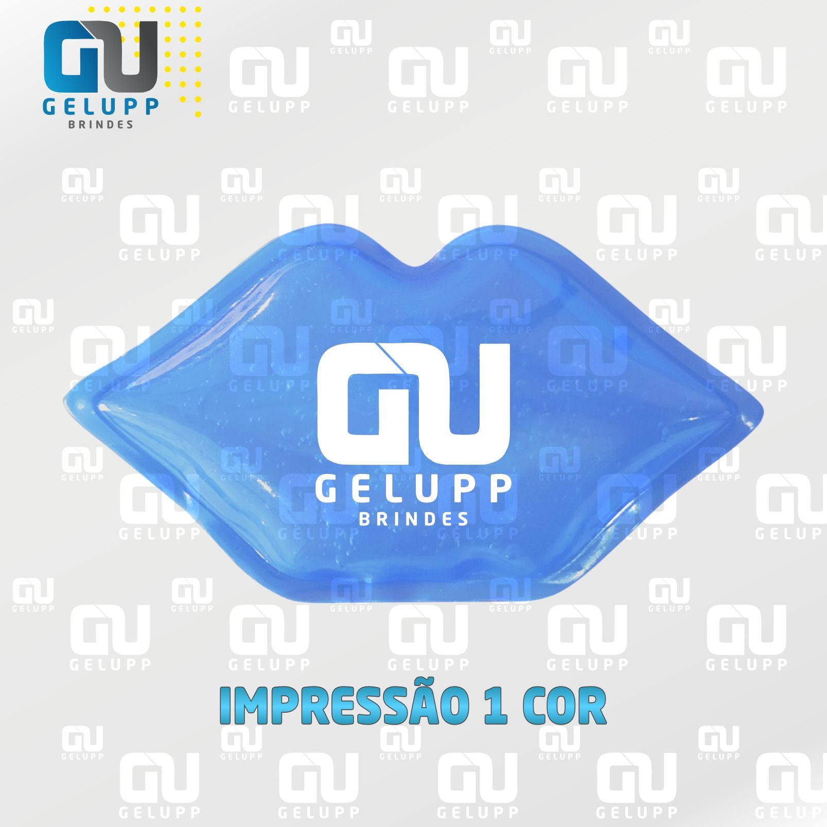 GELUPP - Bolsas Termogel Boquinha Cores Tradicional  frete grátis  PERSONALIZAÇÃO EM 1 COR