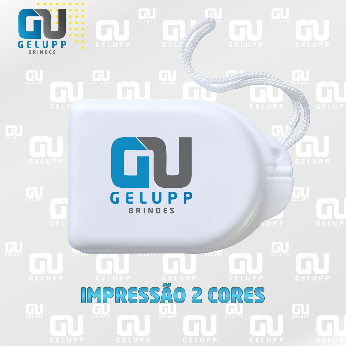 Caixinha para Aparelho Ortodôntico modelo Box - Gravação Em 2 Cores