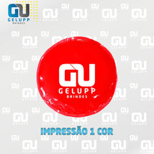GELUPP - Bolsas Termogel Redonda PERSONALIZAÇÃO EM 1 COR