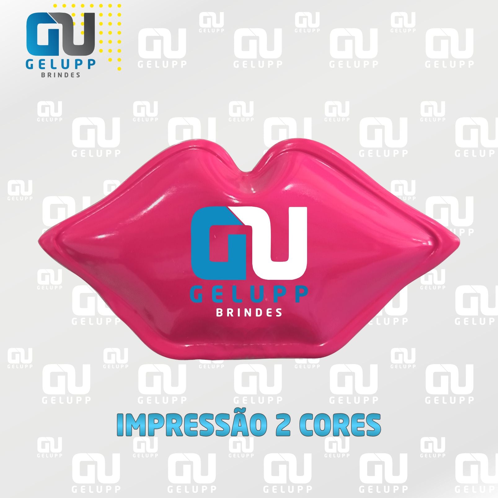 GELUPP - Bolsas Termogel Boquinha Cores Tradicional  frete grátis  PERSONALIZAÇÃO EM 2 CORES