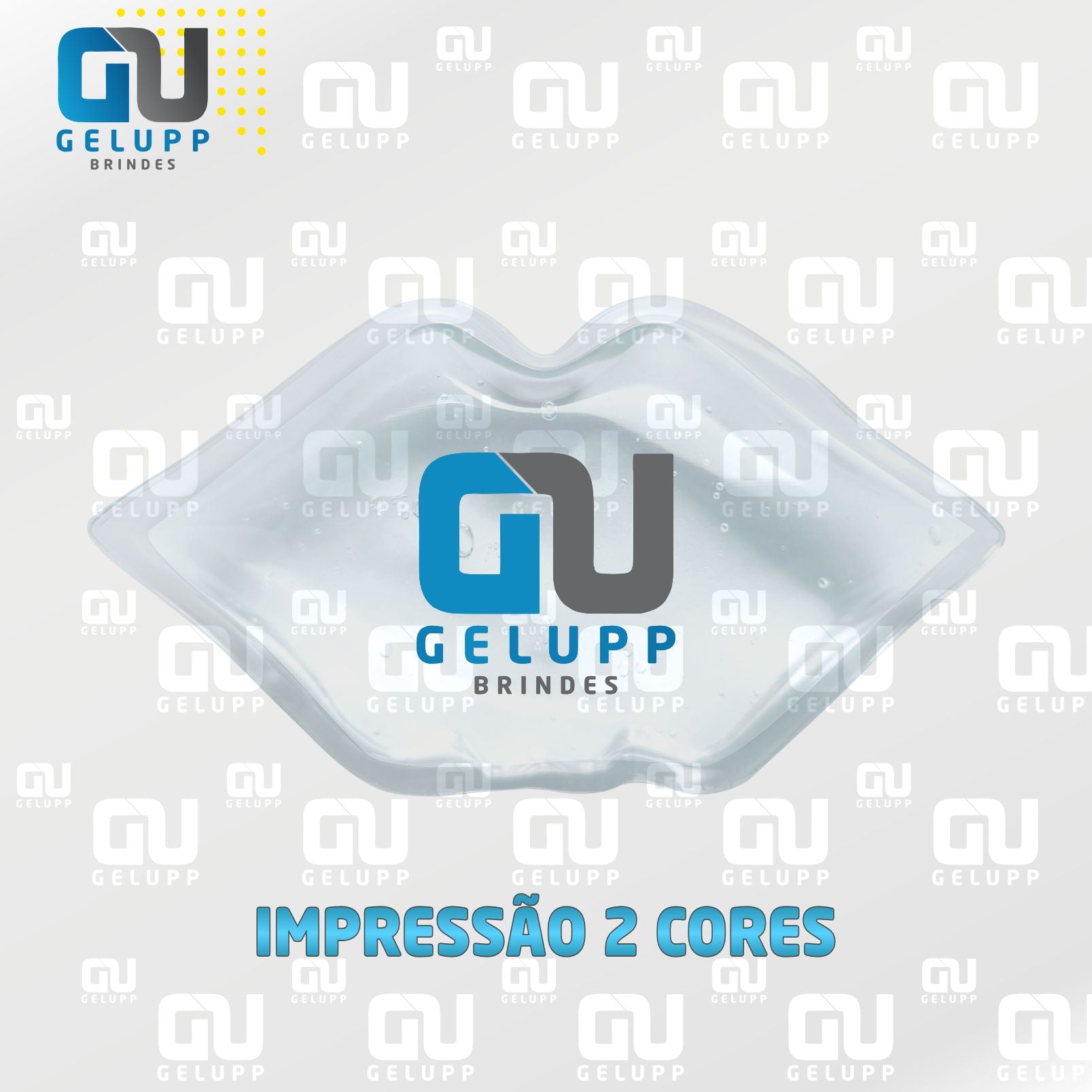 GELUPP - Bolsas Termogel Boquinha Cores Tradicional  frete grátis  PERSONALIZAÇÃO EM 2 CORES