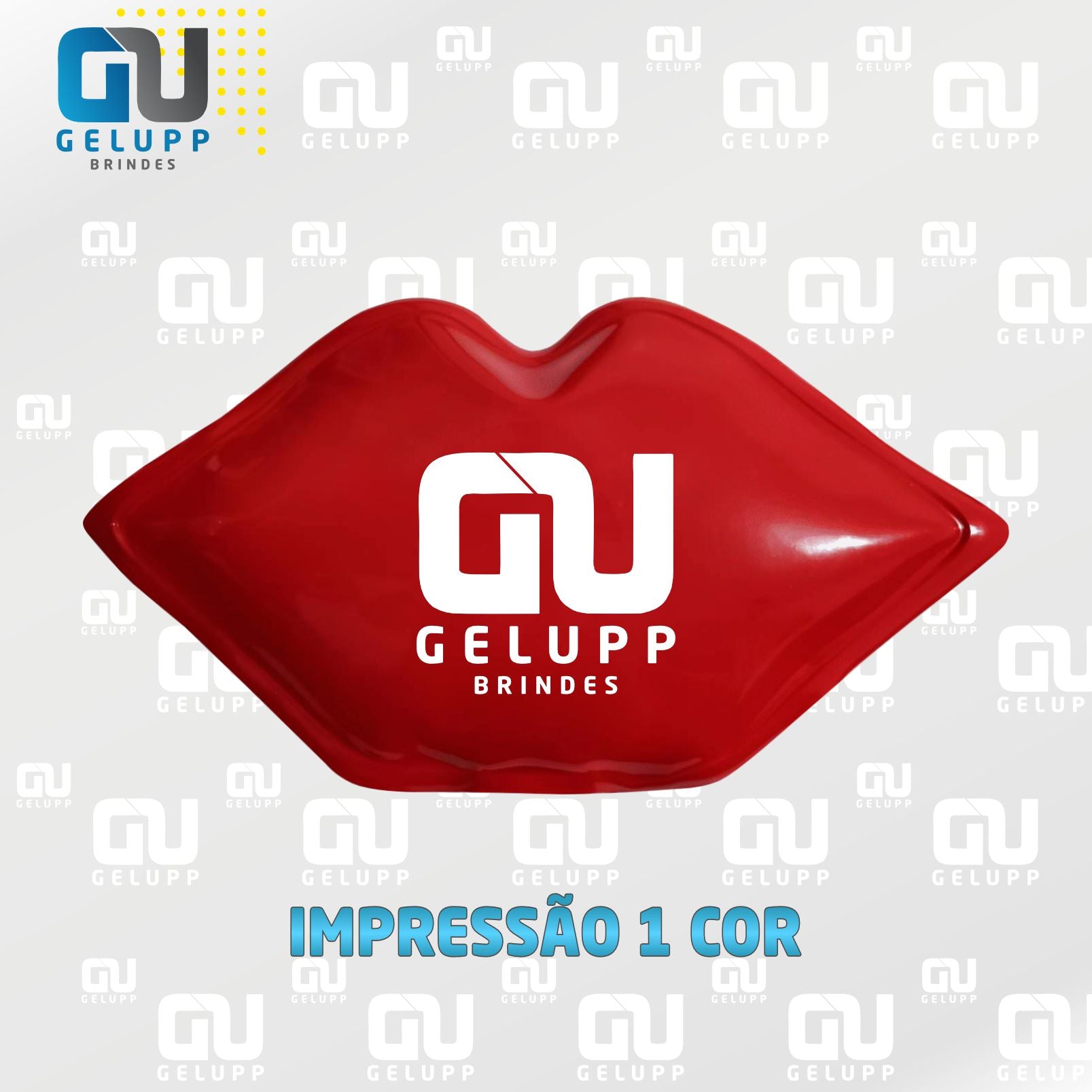 GELUPP - Bolsas Termogel Boquinha Cores Tradicional  frete grátis  PERSONALIZAÇÃO EM 1 COR